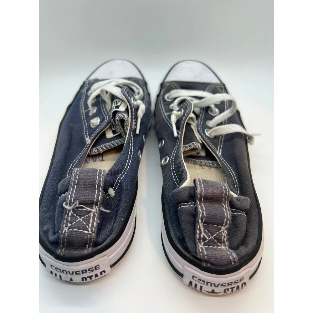 Converse Chuck Taylor Low Navy Blue Sneakers | Womens Size 8 - Picture 5 of 7